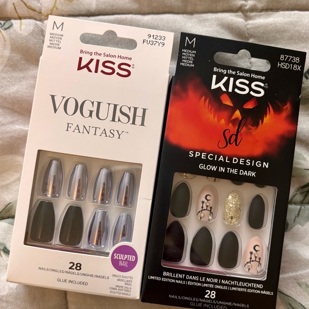 KISS Vogueish Fantasy Celestial  Sculpted Press On Nail Set